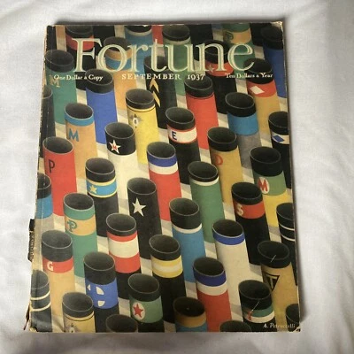 1937 Sep Fortune Magazine Ads That Shook The World (BM1) - Image 1 of 3