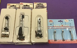 Used Model Power HO 498 , 1682 , 1676 , 1679 Lights & Signals Untested U - Picture 1 of 8