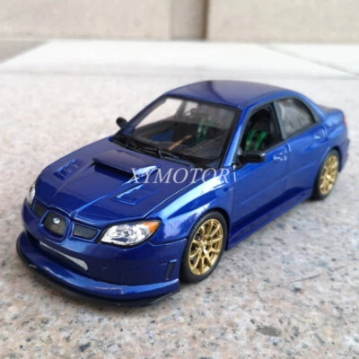 Welly 1/24 Subaru Impreza WRX STI Diecast Model Car Kids Toys Gifts Display - Image 1 of 4