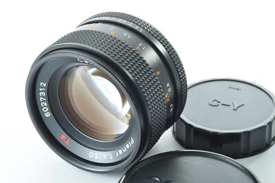 [¡Sin costes adicionales!] Lente Contax Carl Zeiss Planar T* 50 mm f/1,4 AEJ MF montaje C/Y Foto 1 de 4