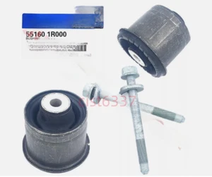 2X Rear Suspension Bushings For Hyundai Accent i10 Solaris Kia Rio 551601R000 - Picture 1 of 9