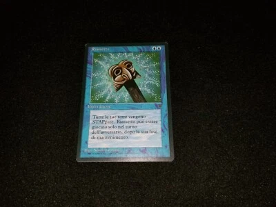 MTG 1x Legends blue rare LP Italian FBB Reset - ships w/ tracking - Image 1 of 2