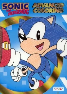 Sonic coloring book RARE UNUSED - Imagen 1 de 1