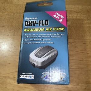Danner Aqua Supreme Air Pump for Aquariums - AP-2 - 1 outlet New E21 - Picture 1 of 6