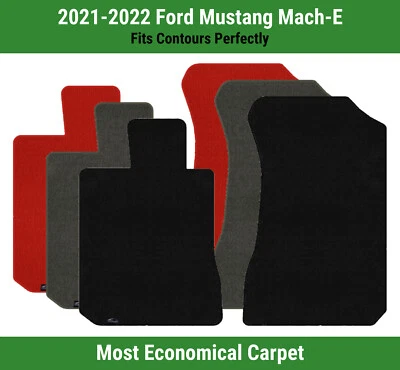 Lloyd Velourtex Front Row Carpet Mats for 2021-2022 Ford Mustang Mach-E  - Image 1 of 4