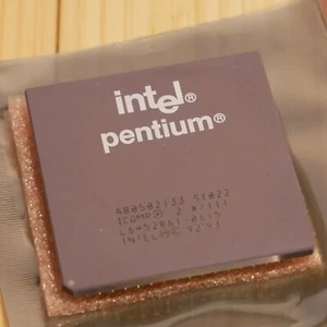 Intel Pentium A80502133 133MHz CPU Processor Socket 7 Tested & Working 04 - Picture 1 of 4