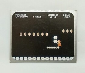 (Game Item) Mini Card, Famicom, No.311, Super Mario Bros, EX, 1985, Amada.