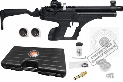 Hatsan Sortie Tact Synthetic PCP Air Pistol with Targets and Pellets Bundle - Image 1 of 4