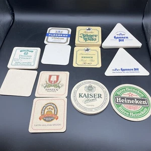Lot of 29 Vintage German Beer Cardboard Coasters Mats From 1980s - Brand New - Picture 1 of 3