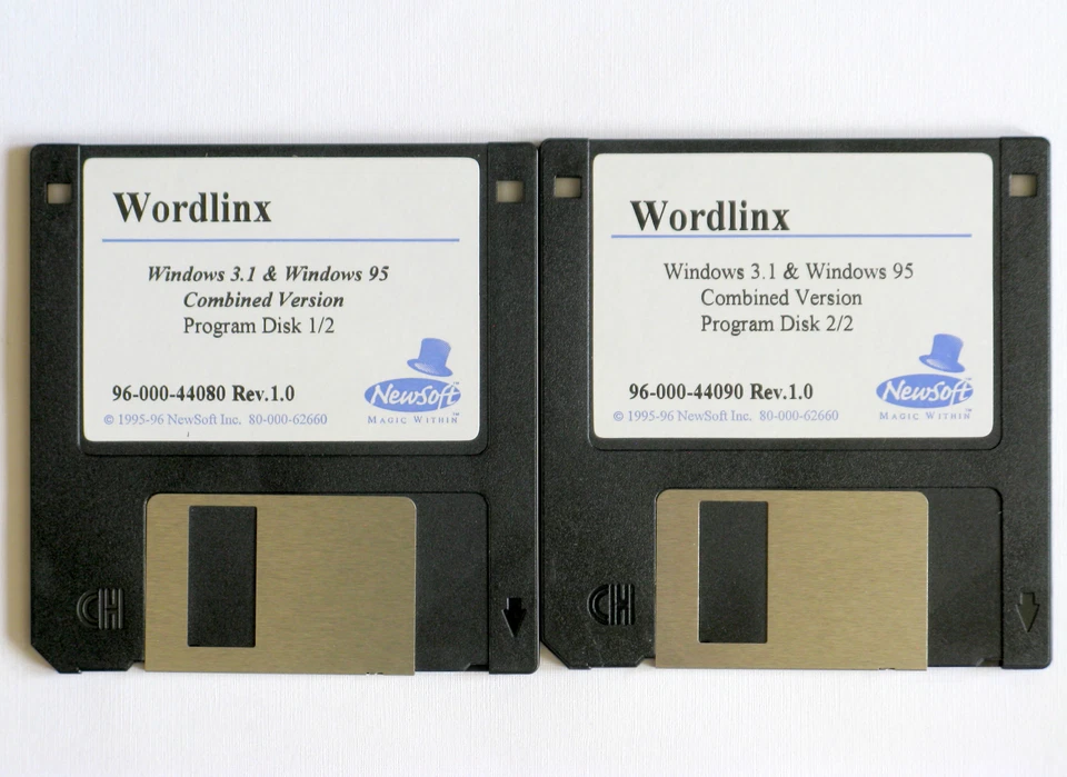 Vintage Wordlinx OCR Software for Windows 3.1 and Windows 95, 96-000-44080 - Image 1 of 1