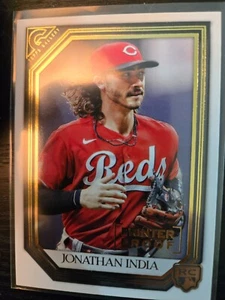 2021 Topps Gallery Printer Proof Jonathan India #93 Rookie RC Reds - Picture 1 of 2