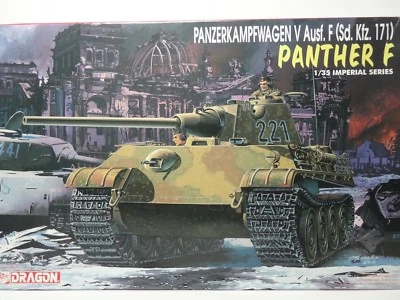 DRAGON KIT 1/35 COD. 9008 - GERMAN PANTHER V AUSF. F. SD.KFZ 171 PANZER INTEGRO - Immagine 1 di 4
