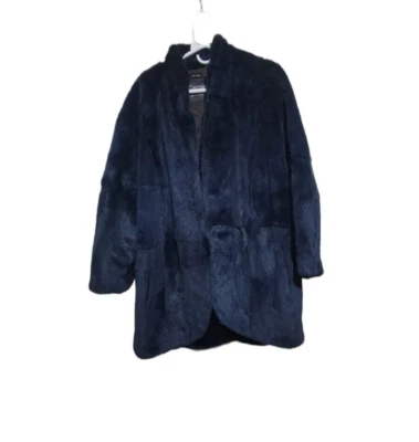 Carol Little Short Fur Sheared Rabit Womens Coat Size XL - Image 1 of 4