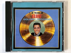 Elvis Golden Records Volume 3 Music CD - Elvis Presley - BMG 1963 Edition - Imagen 1 de 4