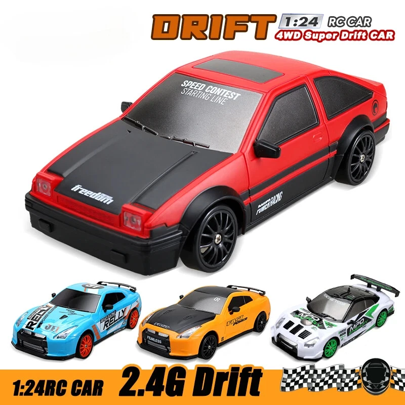 1:24 2.4G High Speed 15 KM/H Drift Rc Auto 4WD Fernbedienung GTR Fahrzeug Auto - Bild 1 von 4