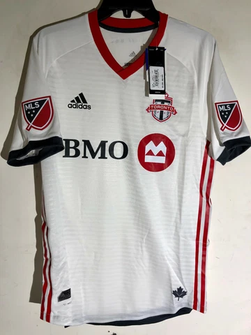 Adidas Authentic MLS Jersey Toronto FC Team White sz XL Cover