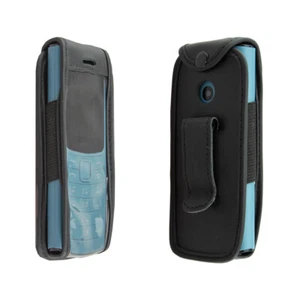 caseroxx Leather-Case with belt clip compatible with Nokia 105 / 110 4G - Picture 1 of 8