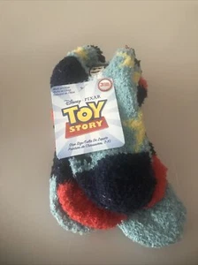 Disney Toy Story Boys Non Skid Socks Size 7-10 - Picture 1 of 6