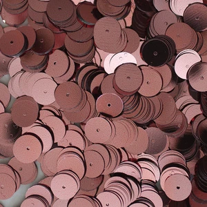 10mm Flat Sequin Loose Paillettes~ PINK Metallic ~ Round Disc ~ Made in USA. - Picture 1 of 2