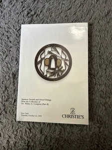 Christie's Auction Catalog Japanese Sword Fittings from the collection Oct 1992 - Picture 1 of 8