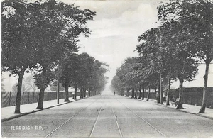 REDDISH ROAD STOCKPORT UNPOSTED B&W POSTCARD CIRCA 1915 MY REF 35 - Picture 1 of 2