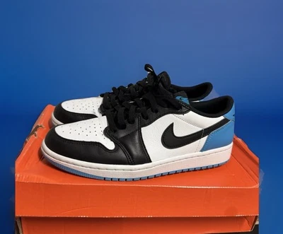 Talla 9.5M - Air Jordan 1 Retro OG Bajo UNC Foto 1 de 4