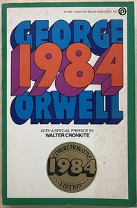 1984 by George Orwell Commemorative Edition First printing 1983 trade paperback - Picture 1 of 3