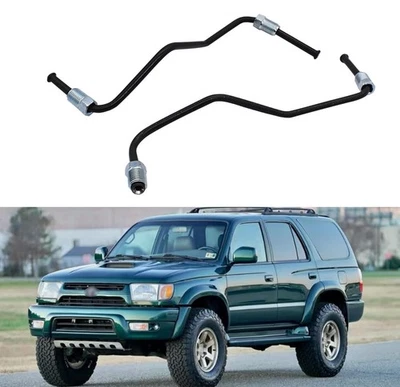 适用于丰田 4Runner 1996 - 2002 前左制动管卡钳柔性软管线 — 第 1/4 张图片