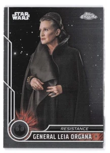 2023 Topps Chrome Star Wars #56 General Leia Organa - Picture 1 of 2