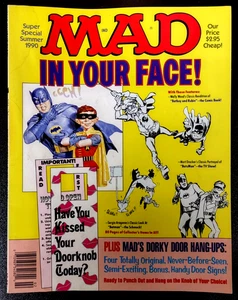 Mad Magazine "The Right Stuff, Batman" Super Special Summer, 1990 Vintage - Picture 1 of 7