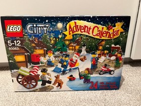 LEGO CITY: City Advent Calendar (60063) - New, Never Opened, Antique, 2014