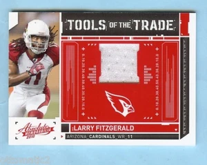 2010 ABSOLUTE TOOLS TRADE LARRY FITZGERALD JERSEY #/250 - Picture 1 of 1