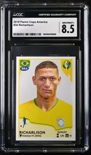 2019 Panini Copa America Sticker Richarlison Rookie Card #34 Brazil - CSG 8.5 
