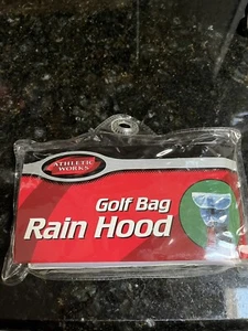 Athletic Works Golf Bag Rain Hood Cover Clear New - Picture 1 of 5