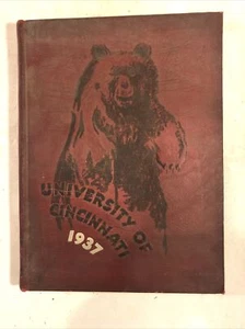 1937 Cincinnatian University of Cincinnati UC Yearbook - Picture 1 of 5