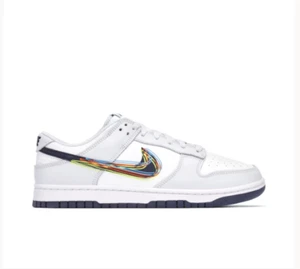 Nike Dunk Low 3D Swoosh DV6482-100 - Imagen 1 de 4