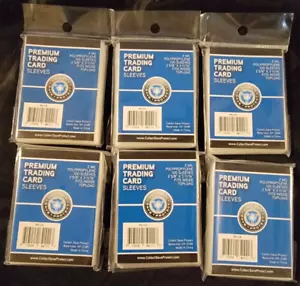 600 Premium Trading Card Sleeves 2 5/8" x 3 11/16" Sport Spiele Schutzfolien - Bild 1 von 2
