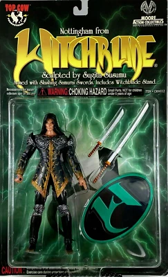 NOTTINGHAM FROM WITCHBLADE - 6 INCH ACTION CLAYBURN MOORE COLLECTIBLES VINTAGE  - Image 1 of 4
