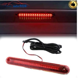 24 LED Coche Tercera Luz de Freno Rojo 12V Trasero Trasero Centro Montaje Alto 3Rd Lámpara de Parada - Imagen 1 de 7