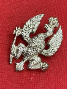 British Army 4th King's Own Hussars Modern Cast Cap Badge - Picture 1 of 4