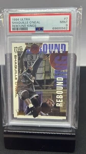 Ultra Shaquile Oneal #7 PSA 9 1994 come nuovo Rebound Kings basket - Foto 1 di 2