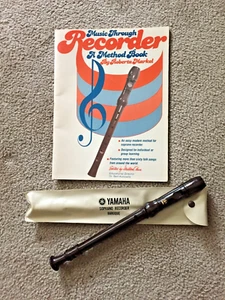 GRABADORA SOPRANO BARROCA Yamaha + Estuche + Libro de Instrucciones - Totalmente Nueva - Imagen 1 de 3