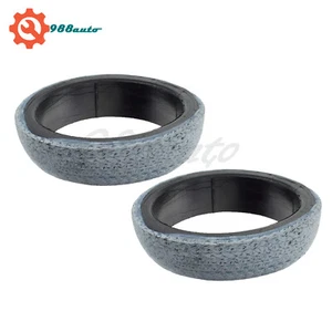2PC For Toyota PRIUS 1.5L 2001-2009 Exhaust Pipe Manifold Gasket 17451-21060 New - Foto 1 di 10