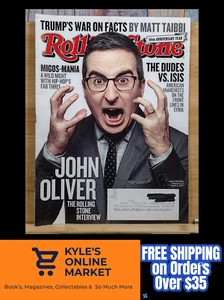 Rolling Stone Magazine #1281/82 FEB 23/March 9, 2017 John Oliver The Rolling Sto - Picture 1 of 19
