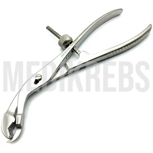 Verbrugge Bone Holding Forceps w/ Fixed Thread 19 cm Orthopedic Instrument  - Picture 1 of 2