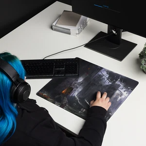 The Guild's Castle Gaming Mousepad ( 36"x18" ) or ( 18"x16" ) - Picture 1 of 3