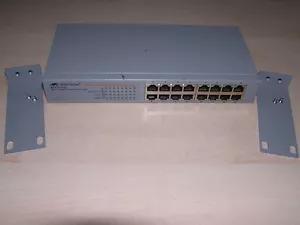 Allied Telesyn AT-FS716L 990-002714 Unmanaged Ethernet Switch 16-port used good - Imagen 1 de 7