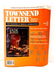 Townsend Letter May 1999 Issue #190-A Robert Crayhon Interview: Herbs and Cancer - Imagen 1 de 6