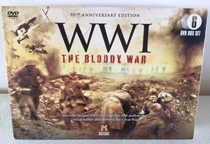WWI THE BLOODY 90th Anniversary Box Set 6 DVD's FREE POSTAGE - Picture 1 of 5