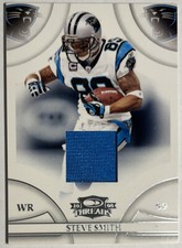 2008 Donruss Threads Green Century Proof Steve Smith 107/200 Game Used Jersey